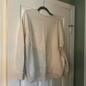 Aerie Cream Knit Top